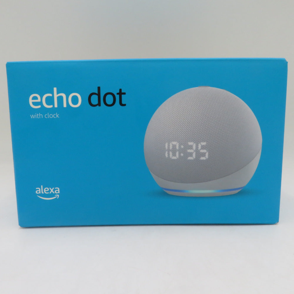 amazon アマゾン オーディオ機器 Echo Dot エコードット 第4世代 - 時計付きスマートスピーカー with Alexa B7W644