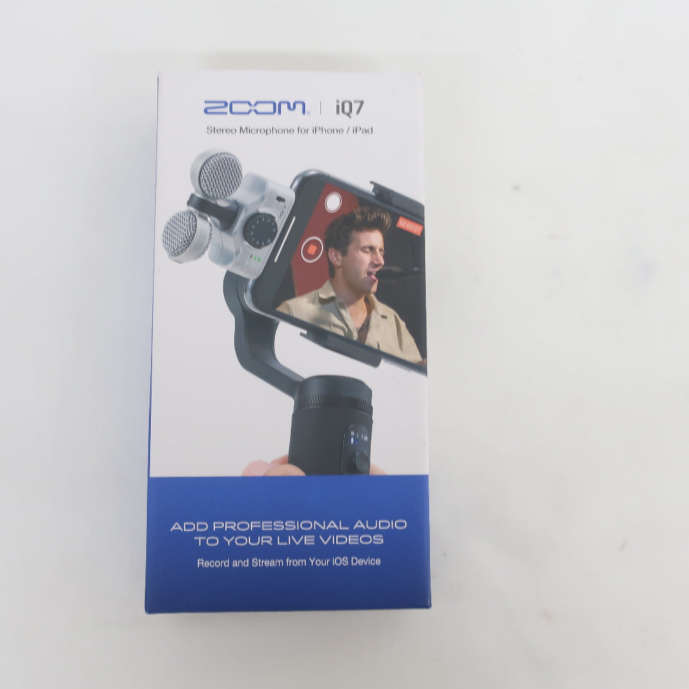 Zoom iQ7 Mid-Side Stereo Microphone for iOS Devices with