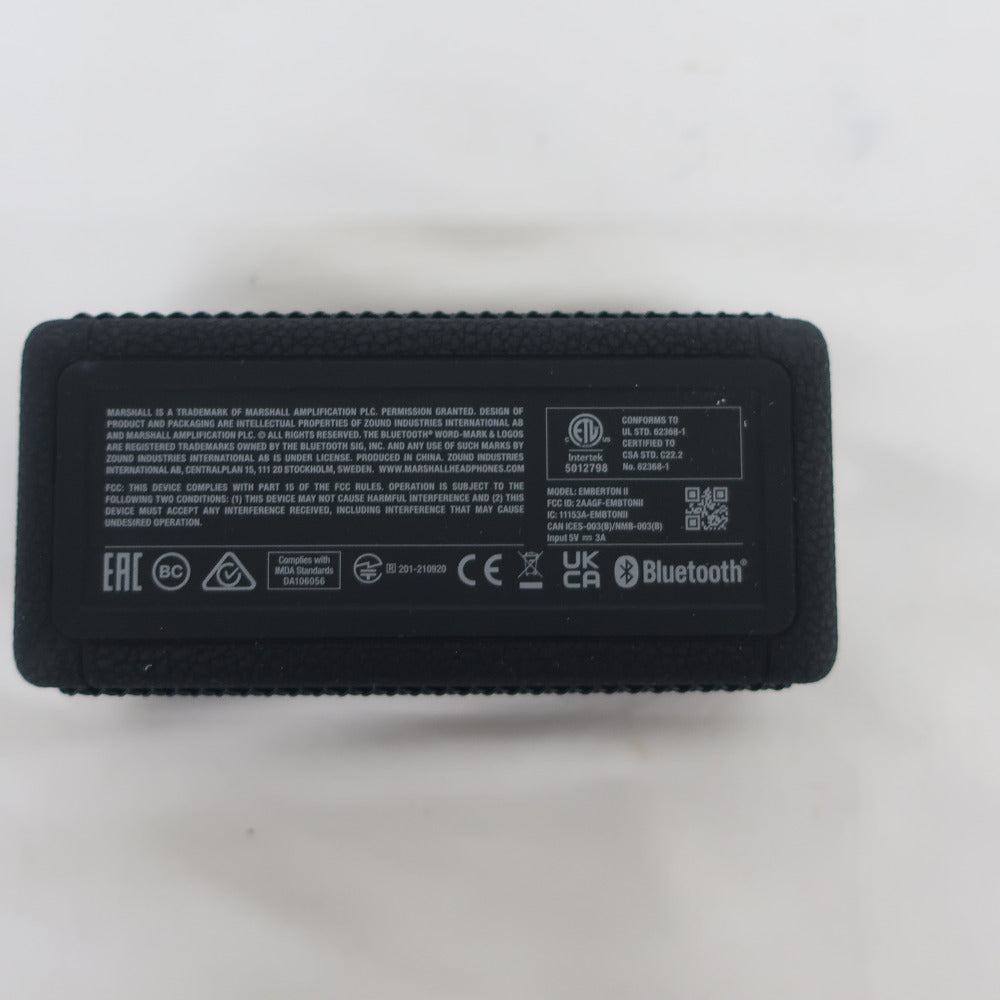 MARSHALマーシャル オーディオ機器 Bluetoothスピーカー Emberton2