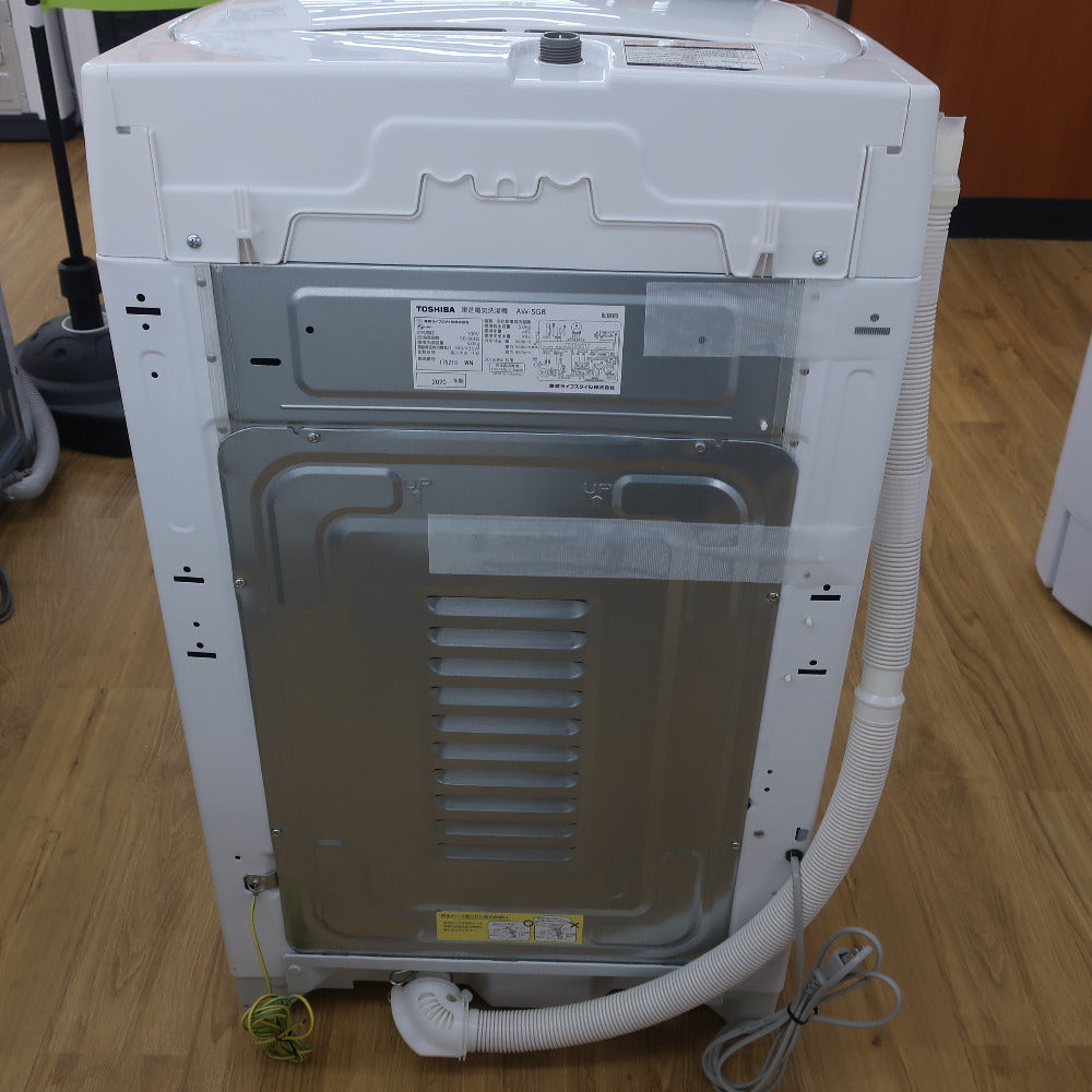 TOSHIBA (東芝) 洗濯機 洗濯機 5.0kg 浸透パワフル洗浄 部屋干し 槽 