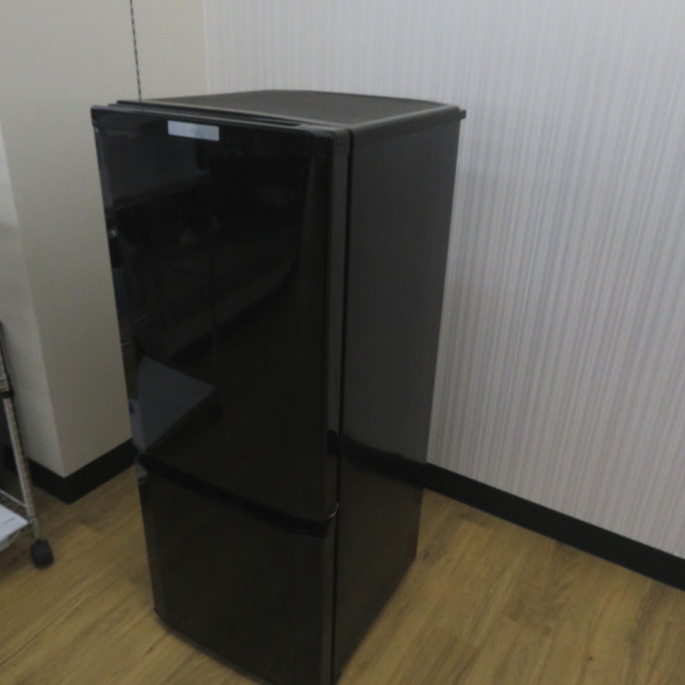 MITSUBISHI ミツビシ 冷蔵庫146L右開きMR-P15C-B ｜コンプオフ プラス 