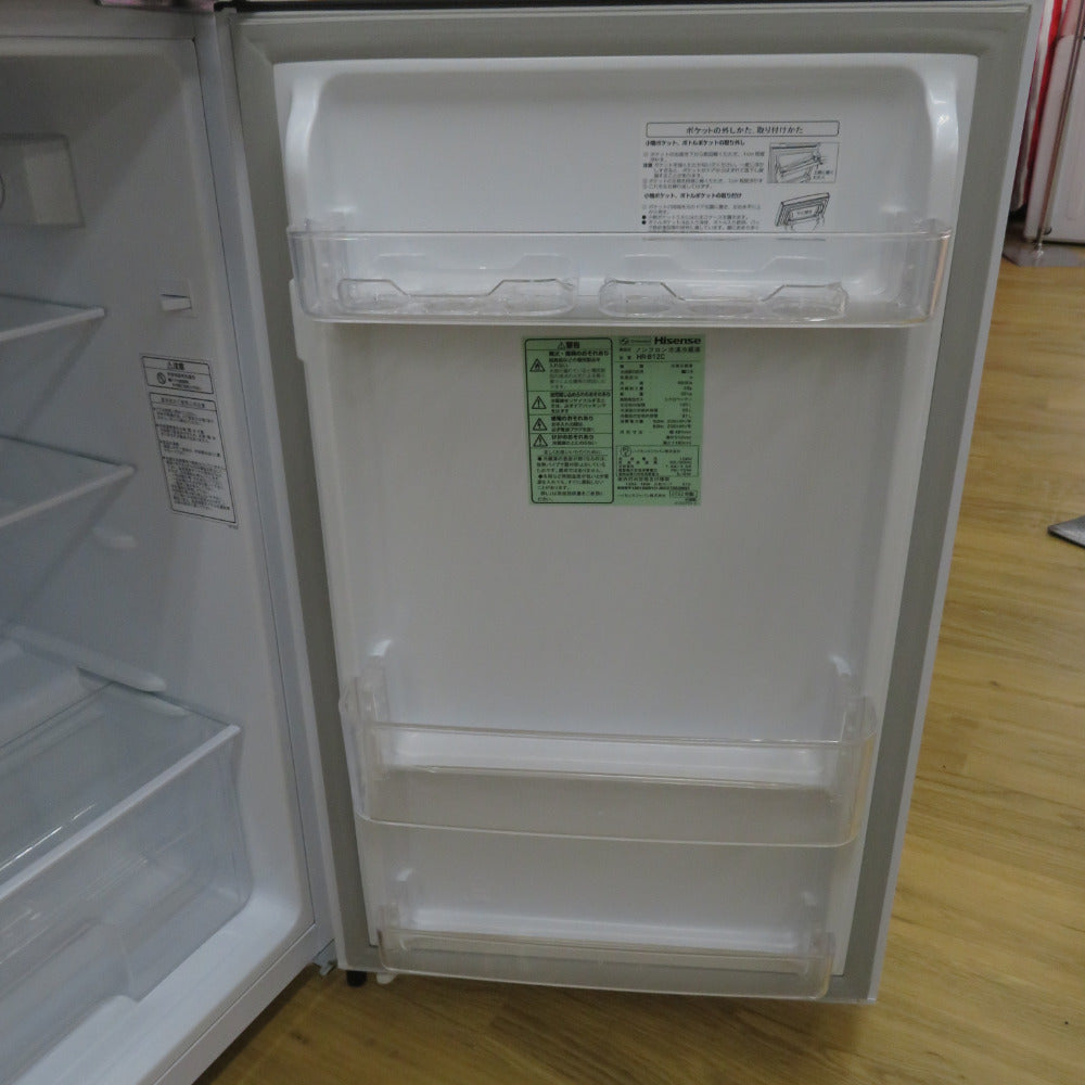 Hisence (ハイセンス) 冷蔵庫120L右開きHR-B12C 【コンプオフ金沢
