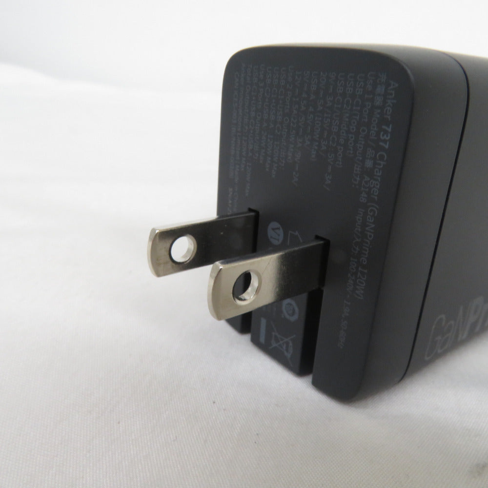 Anker アンカー スマホアクセサリー 充電器 usb iphone Anker GaNPrime 120W PD USB-A & USB-C 3ポート 737 Charger
