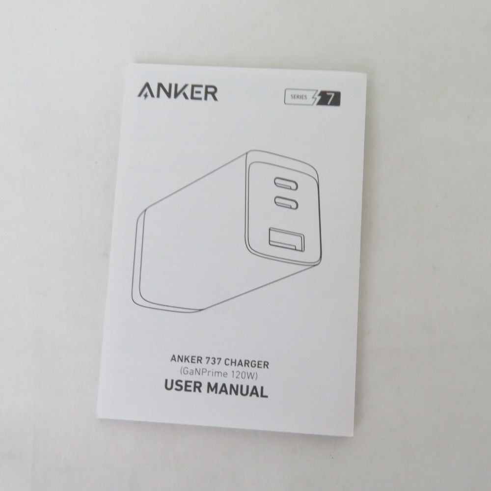Anker アンカー スマホアクセサリー 充電器 usb iphone Anker GaNPrime 120W PD USB-A & USB-C 3ポート 737 Charger