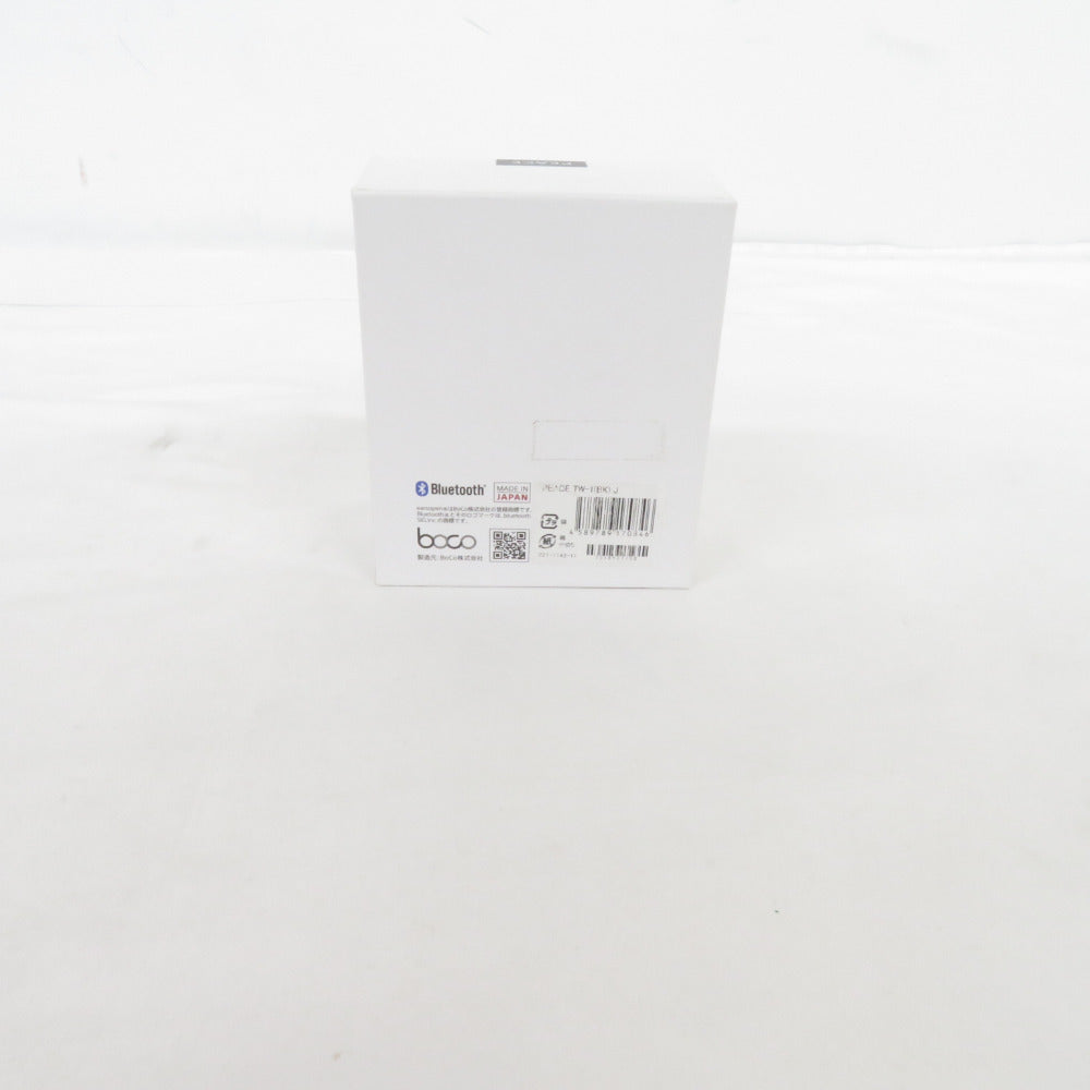 BoCo earsopen ボコ イアーズオープン オーディオ機器 骨伝導完全ワイヤレスイヤホン PEACE-TW-1