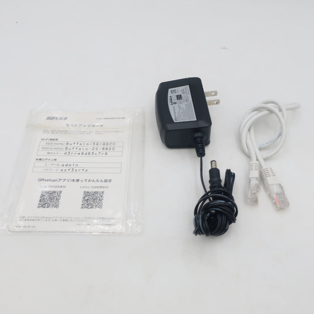 Buffalo (バッファロー) PC周辺機器 無線LANルーター WSR-6000AX8P-MB ブラック