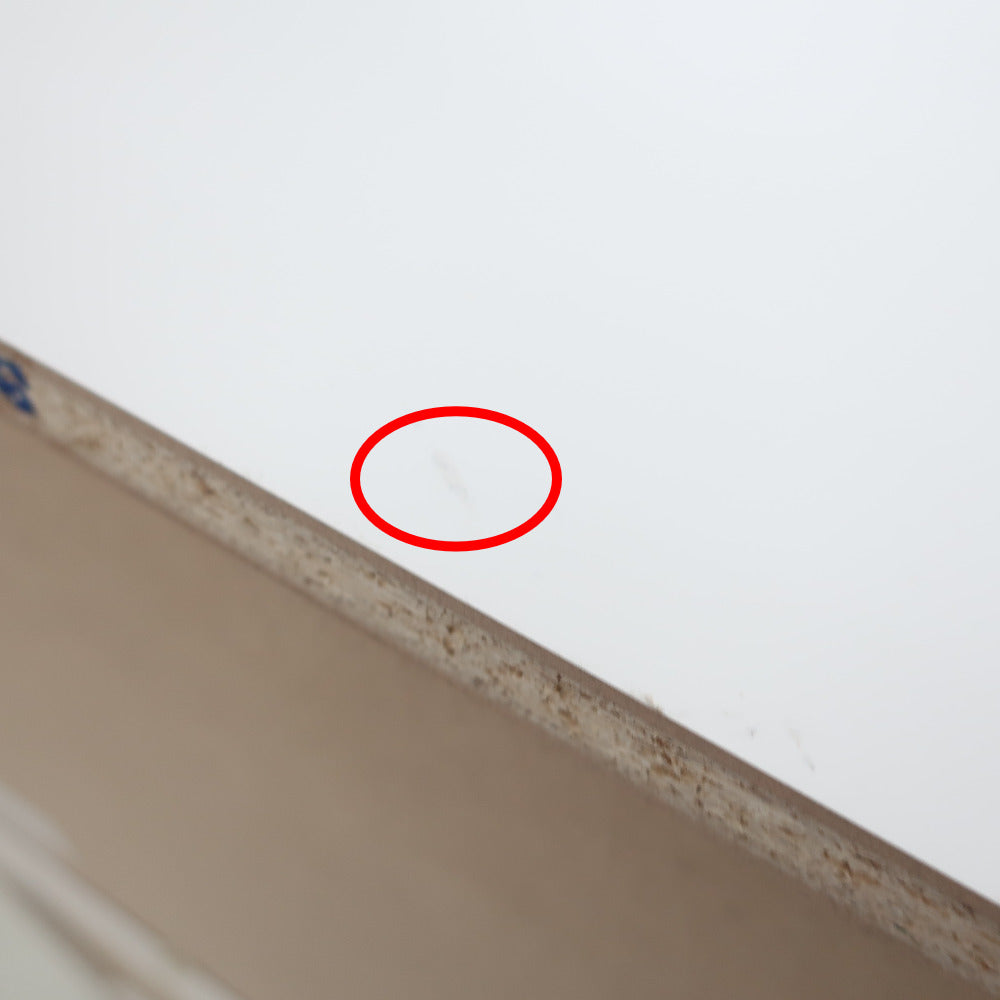 家具 キッチンボード ロータイプ　ホワイト