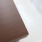 家具 キッチンボードロータイプ　木目 こげ茶