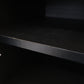 家具 キッチンボード　ロータイプ　ブラック