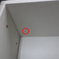 家具 キッチンボード　ロータイプ　ブラック