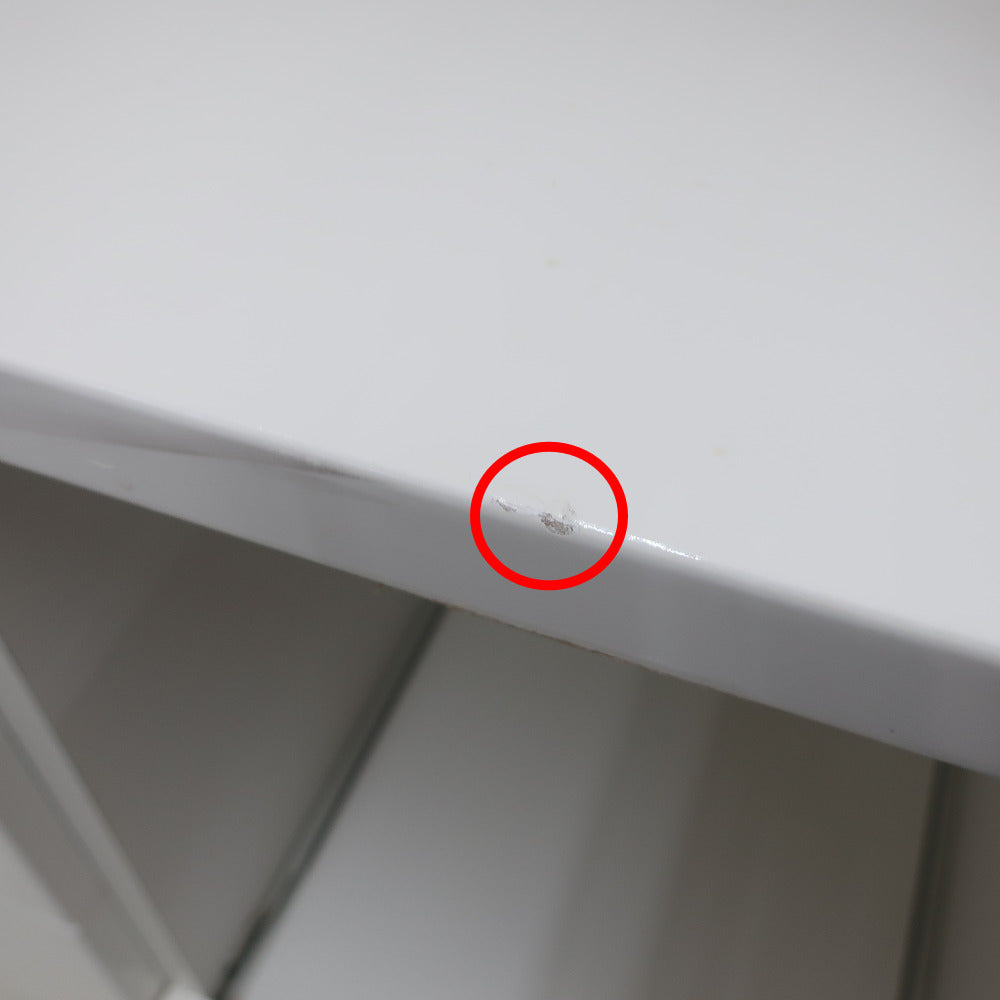 家具 キッチンボード ハイタイプ　ホワイト