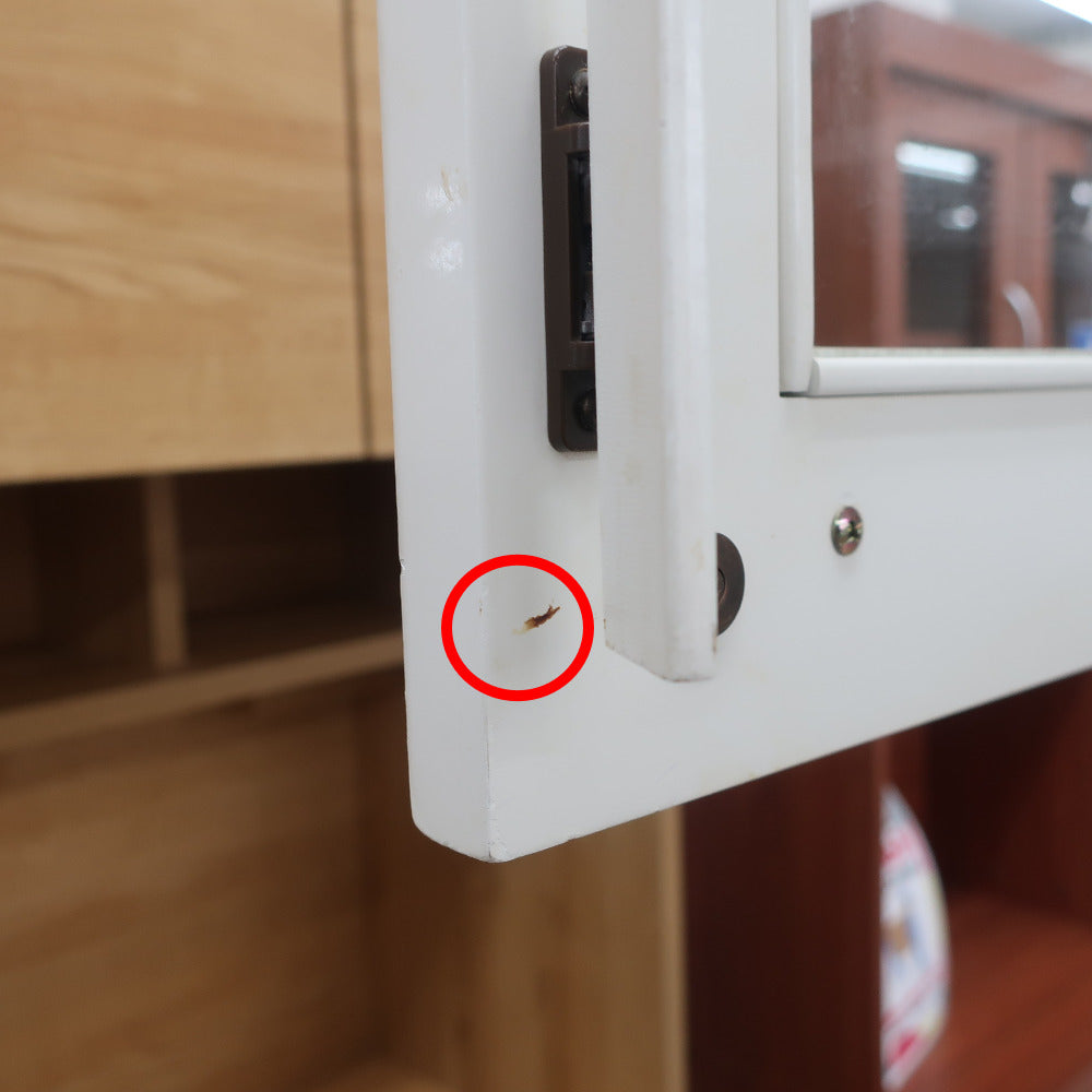家具 キッチンボード ハイタイプ　ホワイト