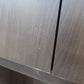 家具 キッチンボード ハイタイプ　こげ茶