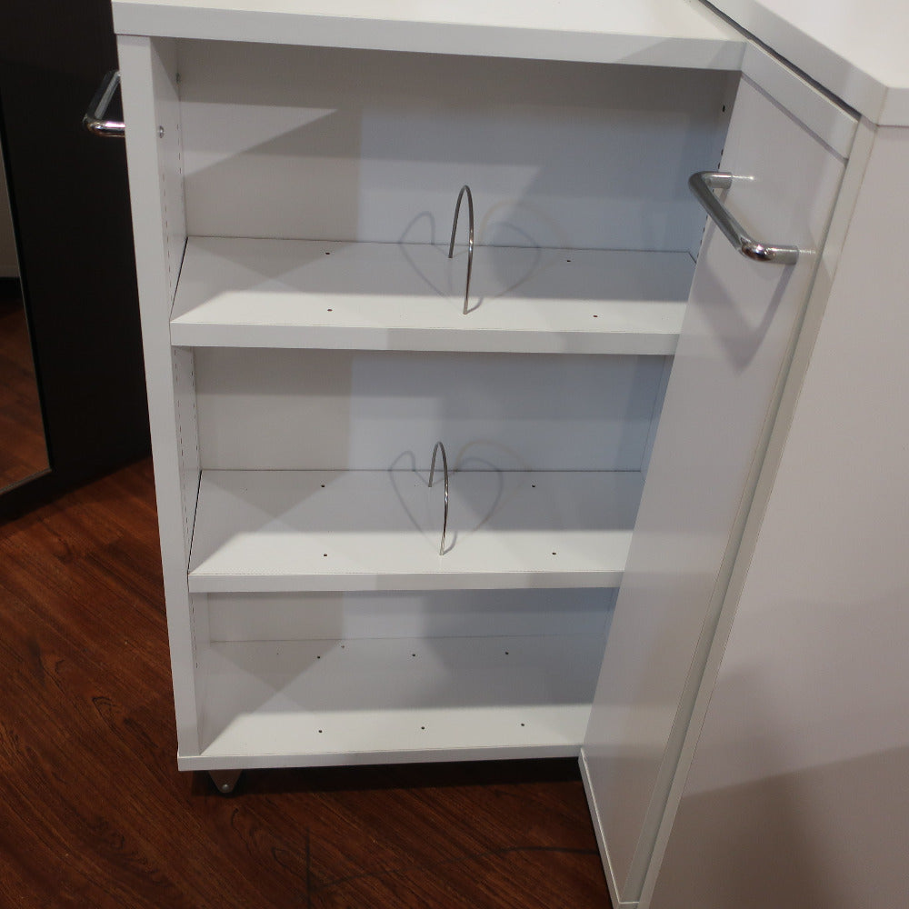 家具 引出し付き棚