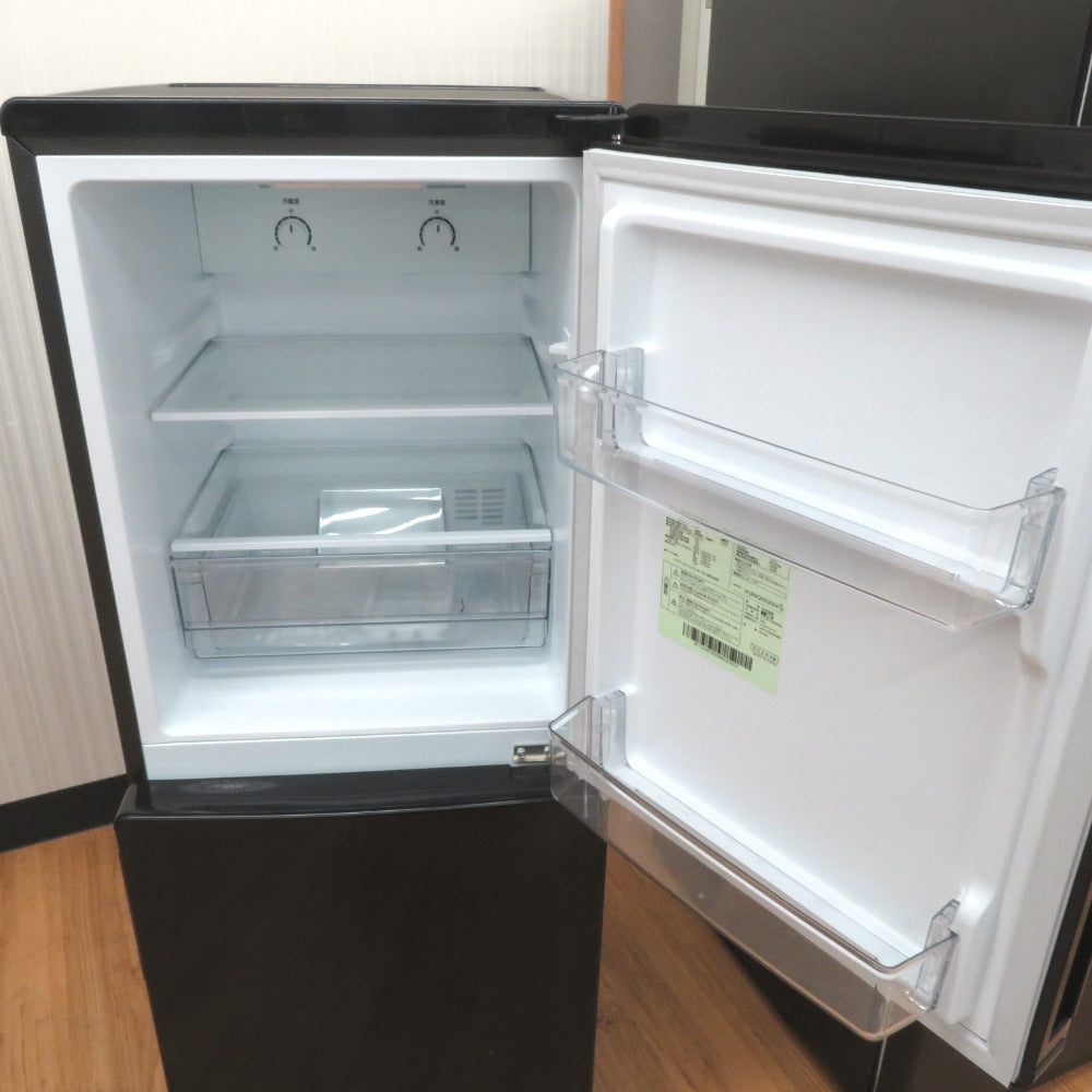 Haier ハイアール 冷蔵庫 148L 右開き 2ドア冷凍冷蔵庫 アウトレット品 JR-F15KS(K) 未使用品