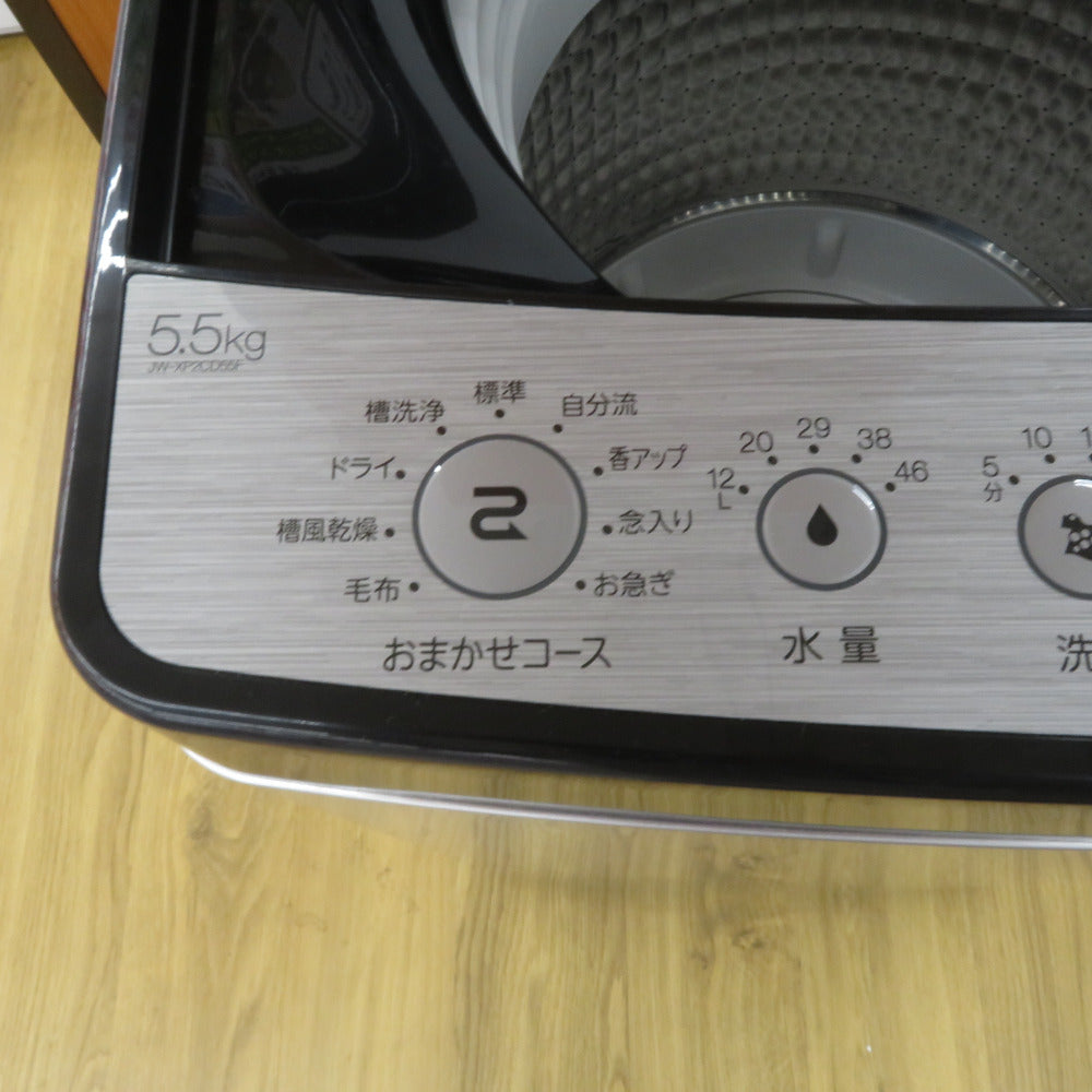 安心の6ヶ月保証付き！！ Haier 5.5kg全自動洗濯機 JW-XP2CD55F 2021年製