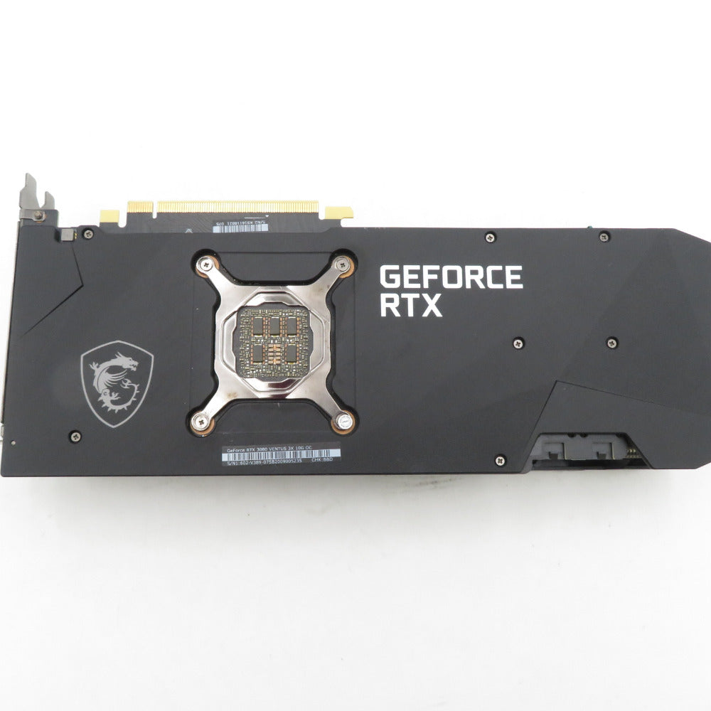 MSI エムエスアイ グラフィックボード GeForce RTX 3080 VENTUS 3X 10G OC GeForce RTX 3080