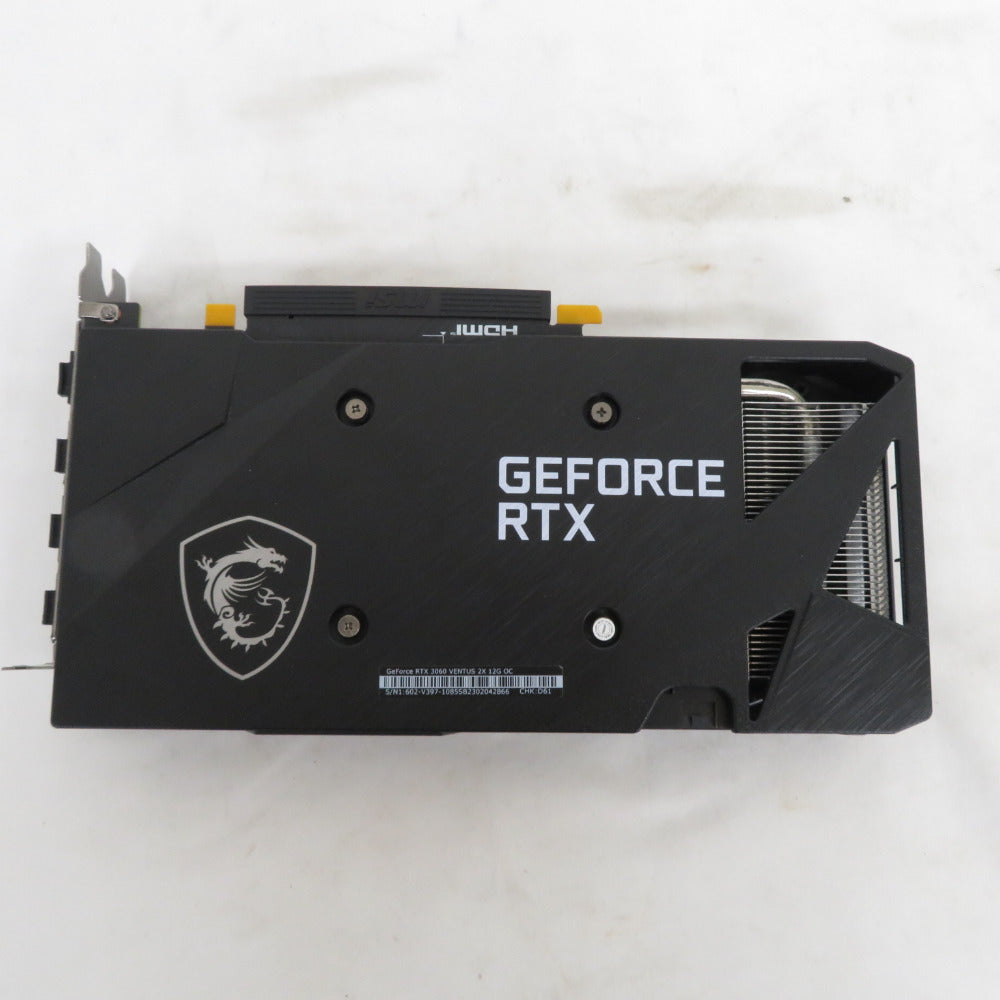 MSI エムエスアイ グラフィックボード GeForce RTX 3060 GeForce RTX 3060 VENTUS 2X 12G OC