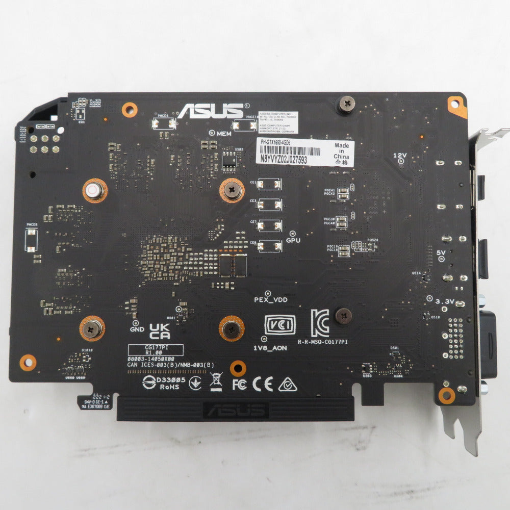 ASUS エイスース グラフィックボード GeForce GTX 1650 PH-GTX1650