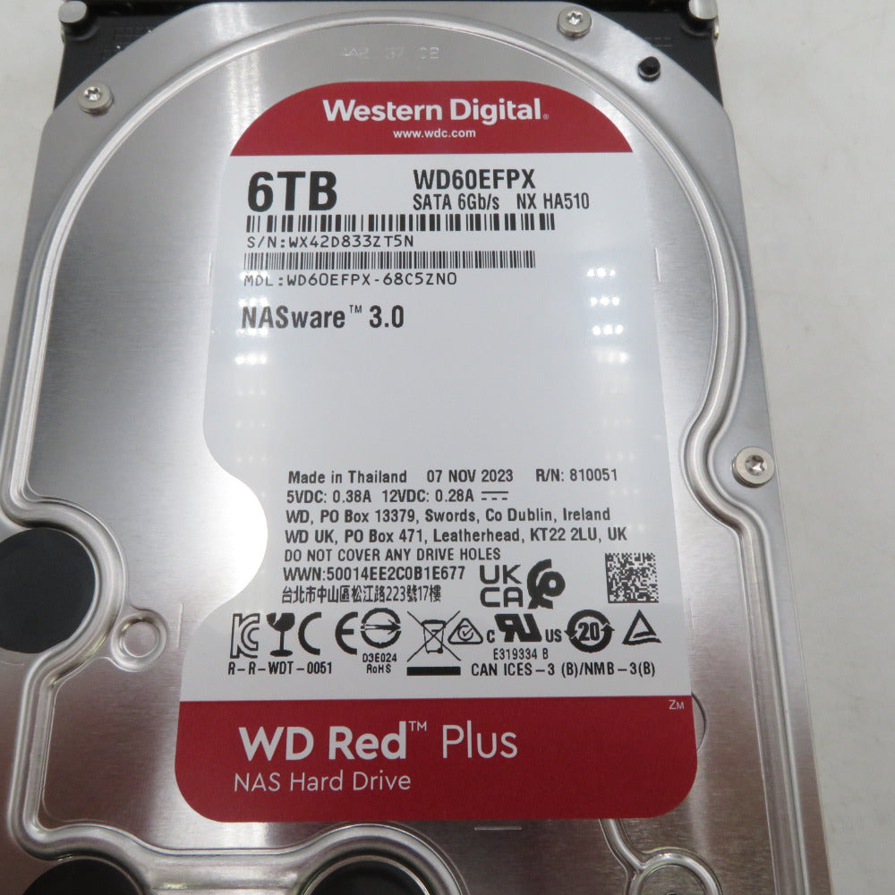 I-O DATA HDD内蔵用　 HDLH-OP6R　WD60EFPX使用