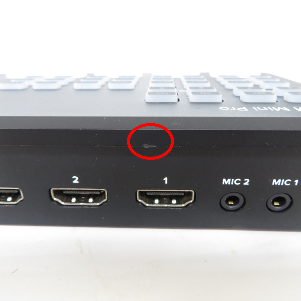 Blackmagic Design ブラックマジックデザイン ライブプロダクションスイッチャー ATEM Mini Pro