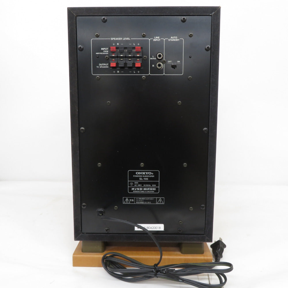 ONKYO (オンキョー) オーディオ機器 ONKYO　5.1chスピーカーセット SL-105【中古】 【コンプオフ金沢野々市店】 ONKYO オンキョー オーディオ機器 ONKYO 5.1chスピーカーセット SL-105