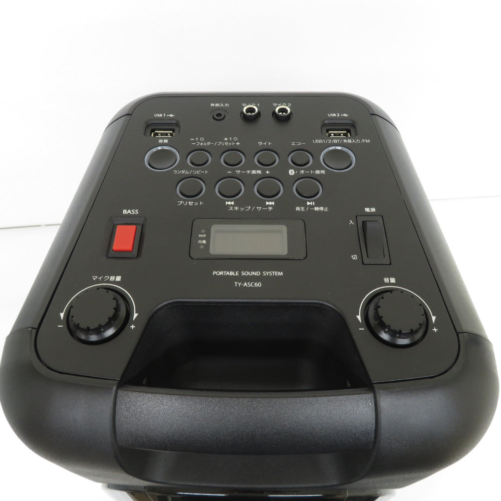 TOSHIBA (東芝) オーディオ機器 ポータブルサウンドシステム TY-ASC60