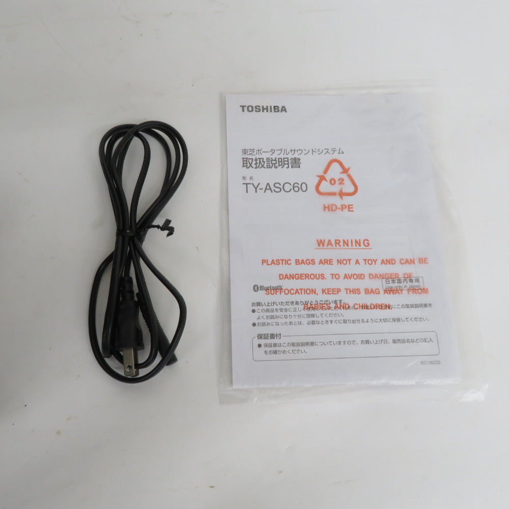 TOSHIBA (東芝) オーディオ機器 ポータブルサウンドシステム TY-ASC60