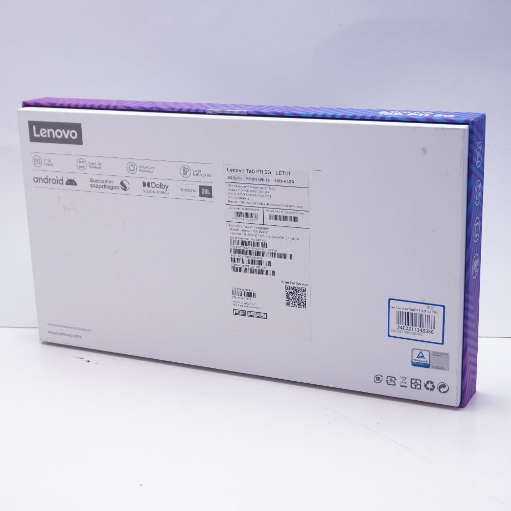 lenovo (レノボ) Androidタブレット Tab P11 5G SIMロック解除済み【中古】 【コンプオフ金沢野々市店】 lenovo レノボ Androidタブレット Tab P11 5G SIMロック解除済み