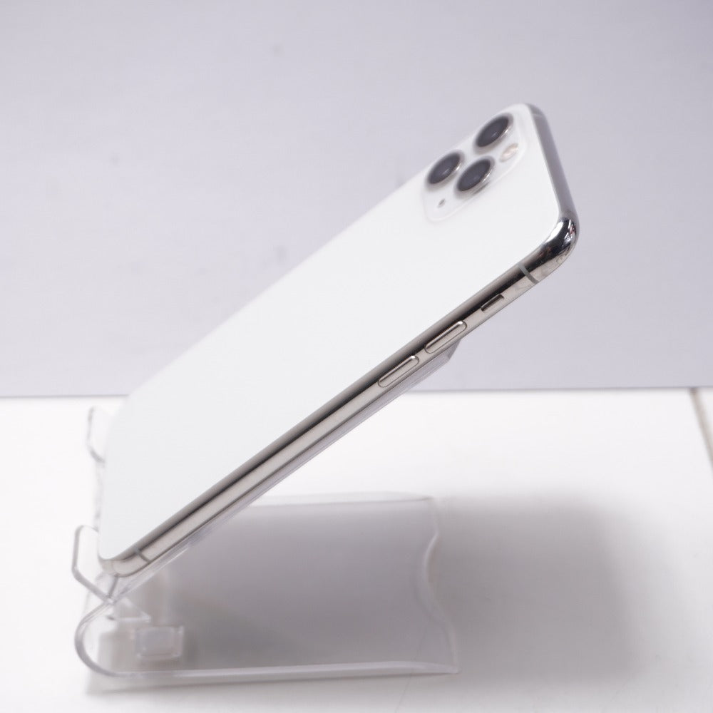 Apple iPhone 11 Pro 64GB シルバー 画面割れあり SIMロック解除済み MWC32J/A 難あり