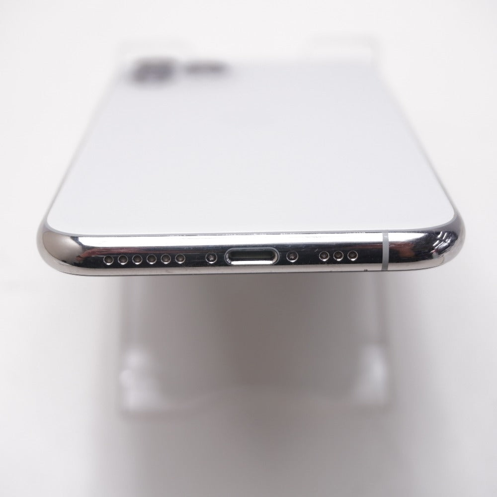Apple iPhone 11 Pro 64GB シルバー 画面割れあり SIMロック解除済み MWC32J/A 難あり