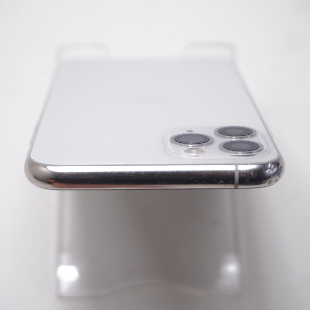 Apple iPhone 11 Pro 64GB シルバー SIMロック解除済み MWC32J/A 難あり