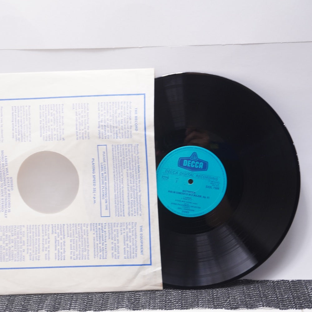 レコード BEETHOVEN:VIOLIN Concerto / KYUNG Wha CHUNG(Violin)、KIRILL KONDRASHIN(conduct) 動作未確認