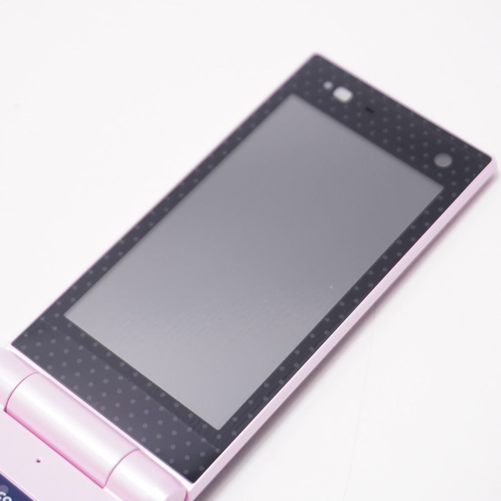 未使用 F-06D Girls' ハッピーピンク(P) nicolaコラボ FUJITSU (富士通) 携帯電話