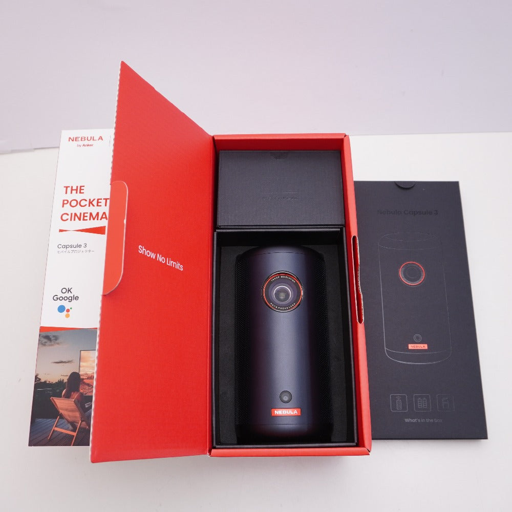 Anker Nebula Capsule 3 モバイルプロジェクター D2425N11