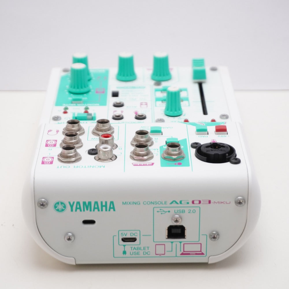 YAMAHA ヤマハ（音楽機器） 音響機材 ウェブキャスティングミキサー AG03-MIKU 初音ミク