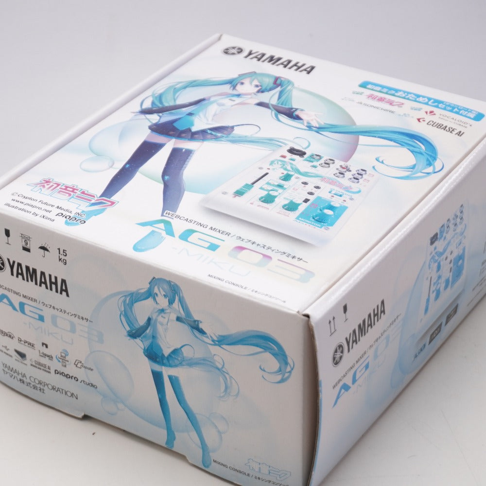 YAMAHA ヤマハ（音楽機器） 音響機材 ウェブキャスティングミキサー AG03-MIKU 初音ミク