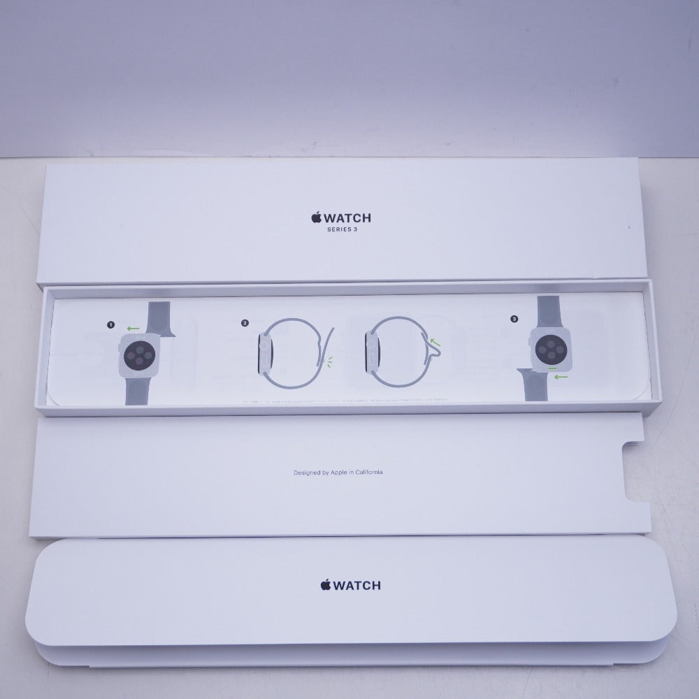 Apple Watch Series3 GPS 38mm バッテリー状態100% MTF02J/A