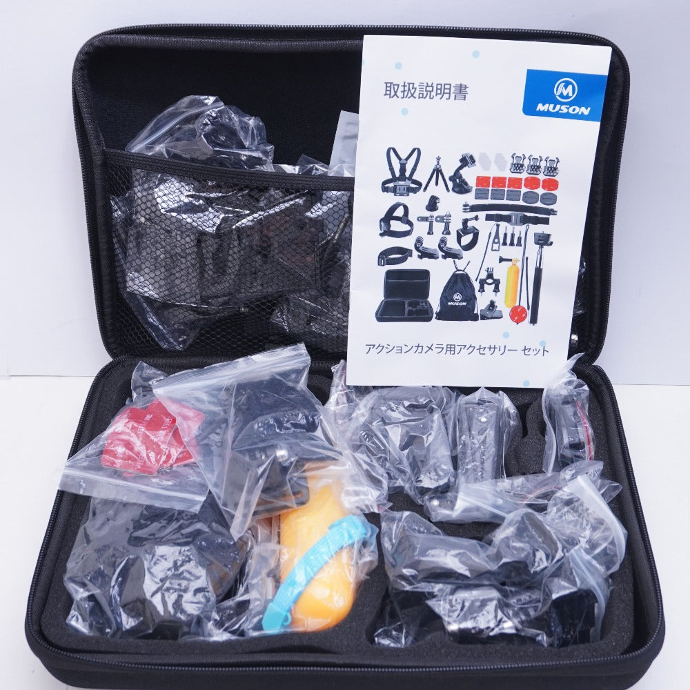 GoPro HERO7 BLACK ウェアラブルカメラ MUSONアクセサリーキット付属