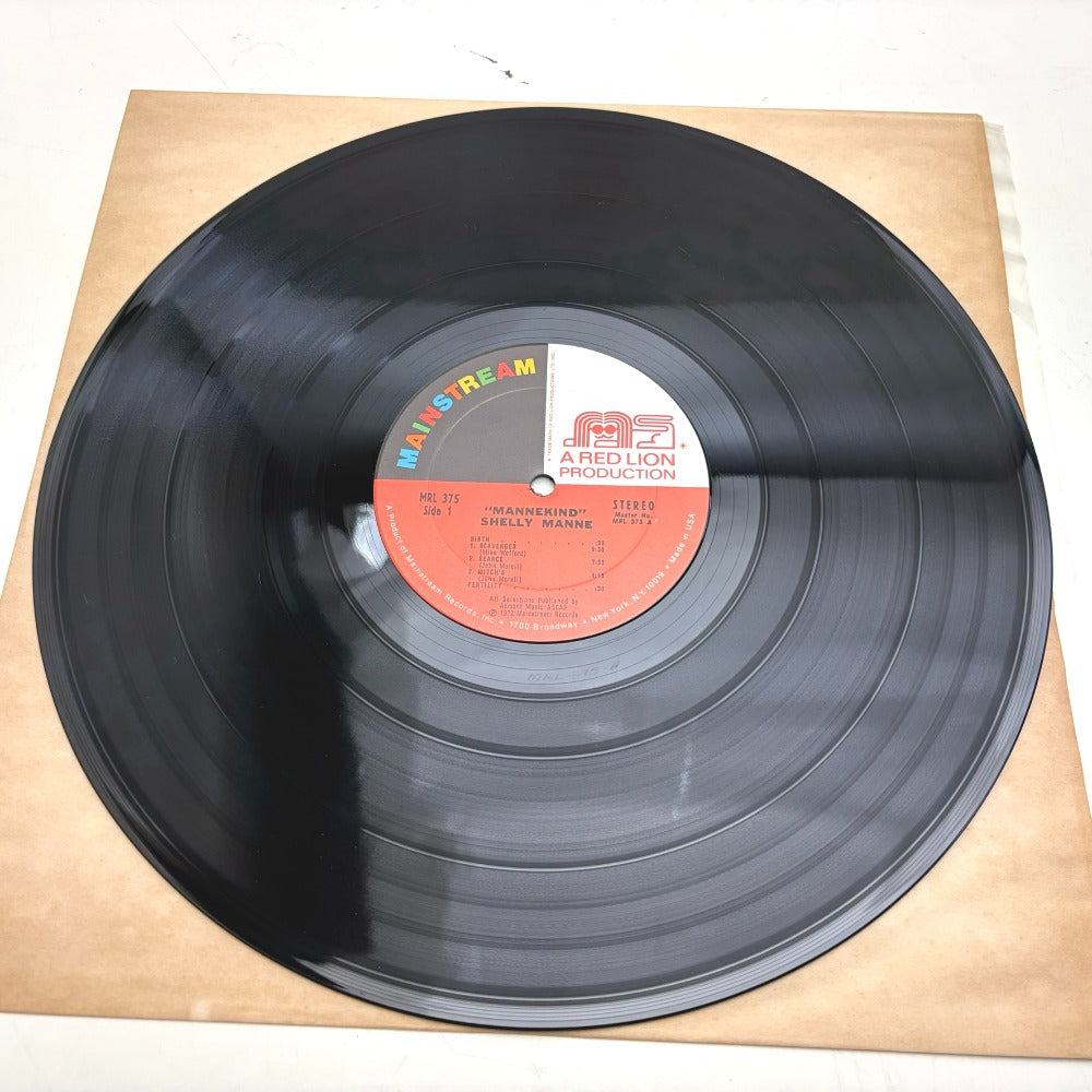 レコード shelly manne mannekind MRL 375 動作未確認 中古