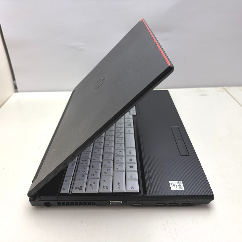 富士通 ノートパソコン LIFEBOOK Aシリーズ 15.6型ワイド液晶モデル A5510/FX Core i5-10210U 1.6GHz/メモリ8GB/SSD256GB/Win11Pro起動確認済み FMVA8804BP 中古