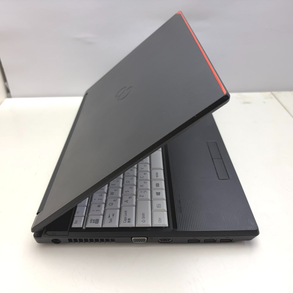 富士通 ノートパソコン LIFEBOOK Aシリーズ 15.6型ワイド液晶モデル A5510/FX Core i5-10210U 1.6GHz/メモリ8GB/SSD256GB/Win11Pro起動確認済み FMVA8804BP 中古