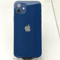 Apple iPhone 12 64GB ブルー SIMロックなし バッテリー最大容量74% サービス表示 MGHR3J/A 中古