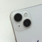 Apple iPhone 14 256GB スターライト SIMフリー バッテリー最大容量78% サービス表示 MPW33J/A 中古
