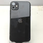 Apple iPhone 11 128GB ブラック SIMフリー バッテリー最大容量76% サービス表示 キズ複数 NWM02J/A 中古
