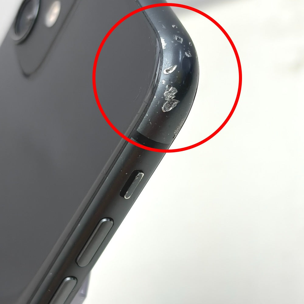 Apple iPhone 11 128GB ブラック SIMフリー バッテリー最大容量76% サービス表示 キズ複数 NWM02J/A 中古