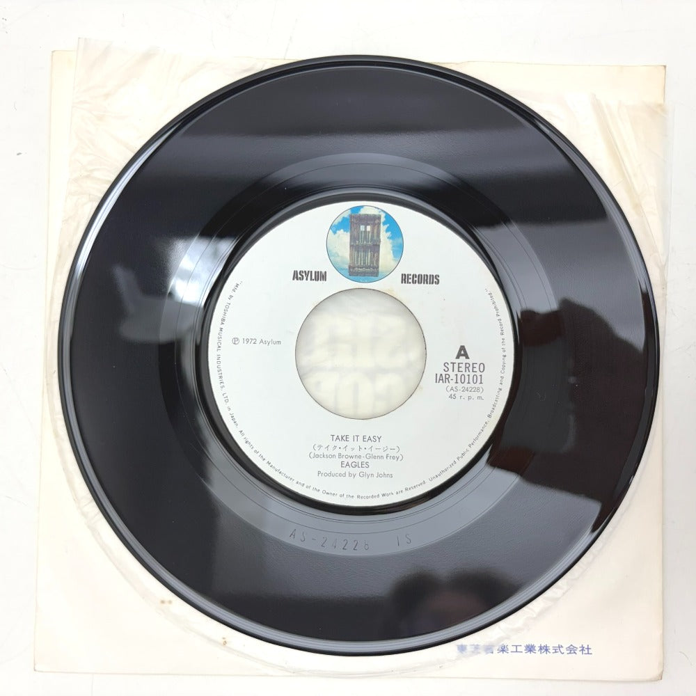レコード EP イーグルス EAGLES TAKE IT EASY / GET YOU IN THE MOOD IAR-10101 動作未確認 中古