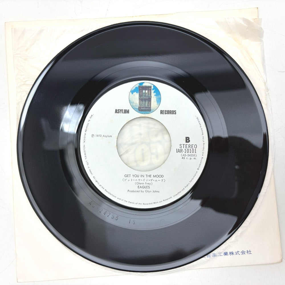 レコード EP イーグルス EAGLES TAKE IT EASY / GET YOU IN THE MOOD IAR-10101 動作未確認 中古