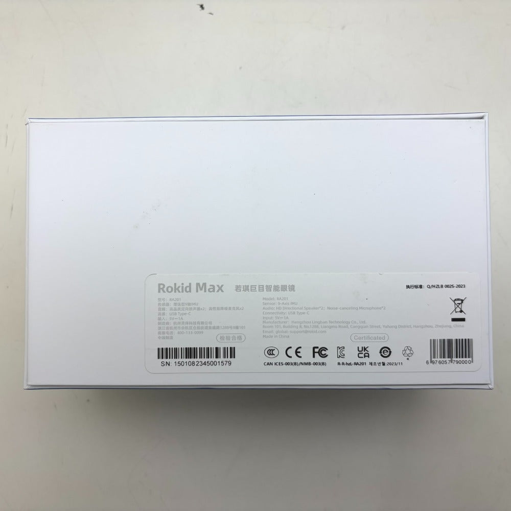 Rokid AR Joy Pack ARグラス+専用ストリーミングデバイス+専用リモコン セット スマートARグラス AndroidTV 中古美品