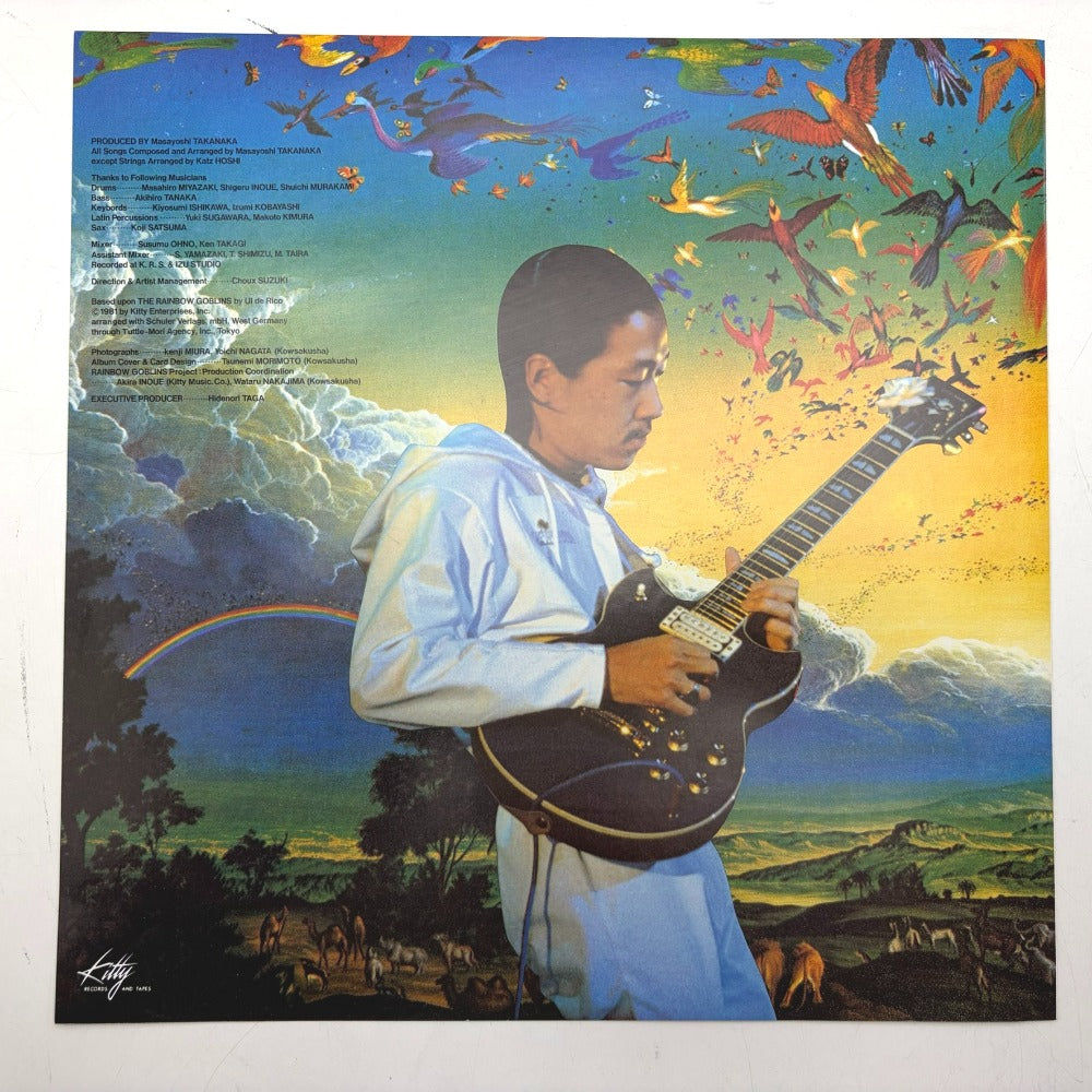レコード LP 高中正義 MASAYOSHI TAKANAKA 虹伝説 THE RAINBOW GOBLINS 36MK9101-2 動作未確認 中古